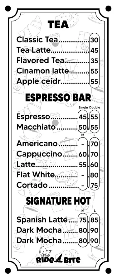 Tea • Espresso Bar • Signature Hot